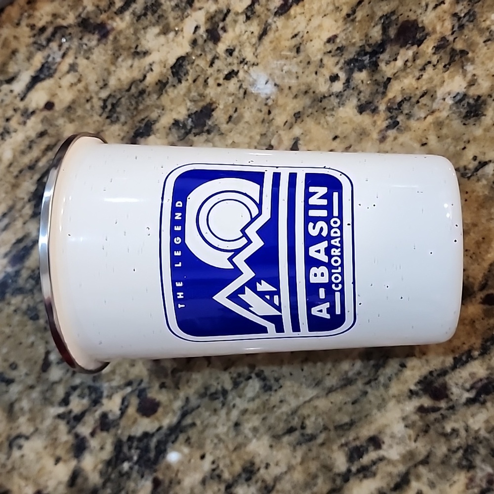 Arapahoe Basin Enamel Cup